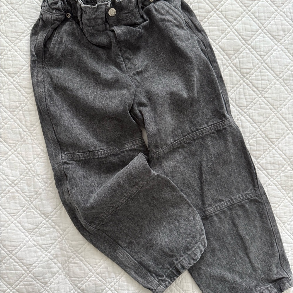 Zara Charcoal Cargo Pants